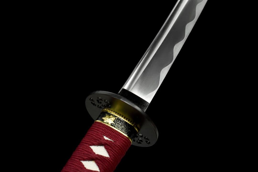 5241-武具 刀装具 日本刀　模造刀 居合刀 武士道 武蔵 鑑賞用 手鍛造打
