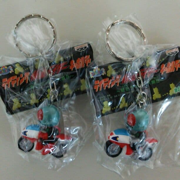 「仮面ライダー」ライディングキーホルダー８個セット（非売品・新品）