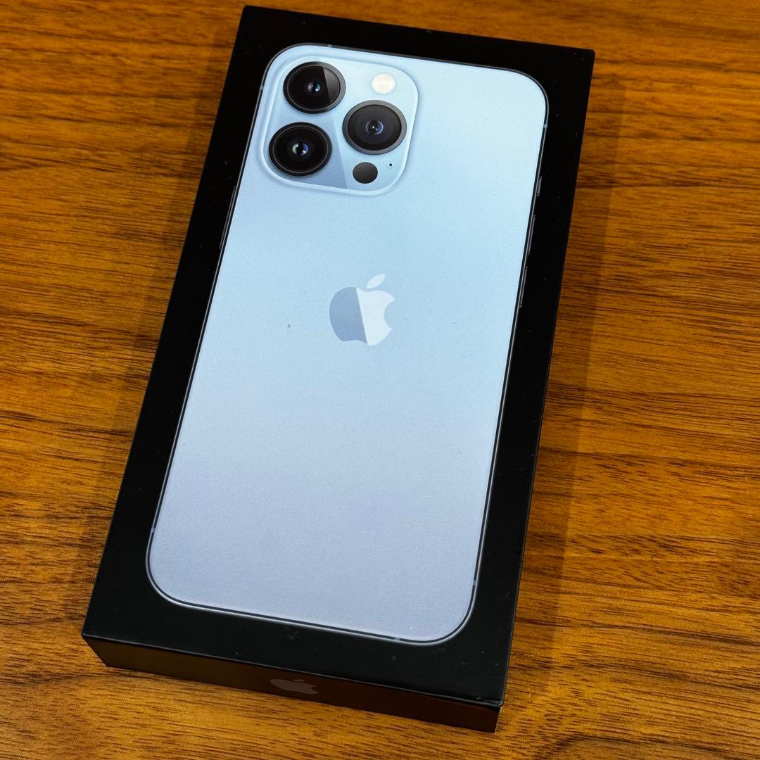 iPhone13 Pro シエラブルー 128GB 付属品充実 充電ケーブル新品