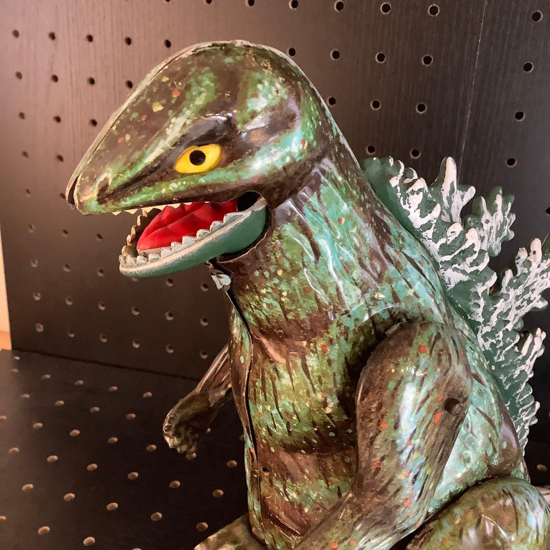 ★ブルマァク ブリキ製　電動リモコン　ゴジラ