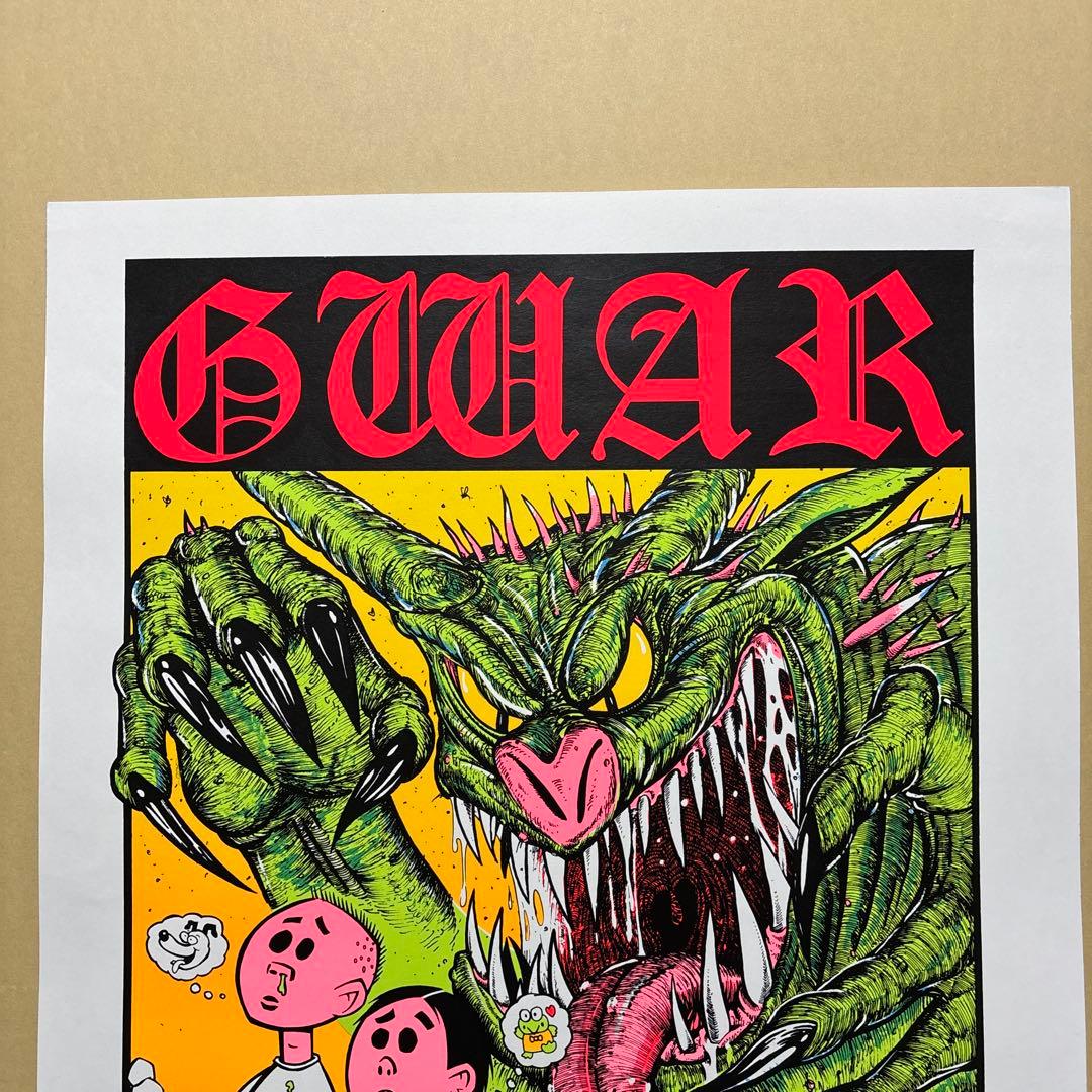 KOZIK GWAR MELVINS シルクスクリーンポスター