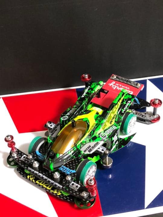 ミニ四駆　完成品　MAフルカスタム/フルカーボン　サンダーショットMK-2