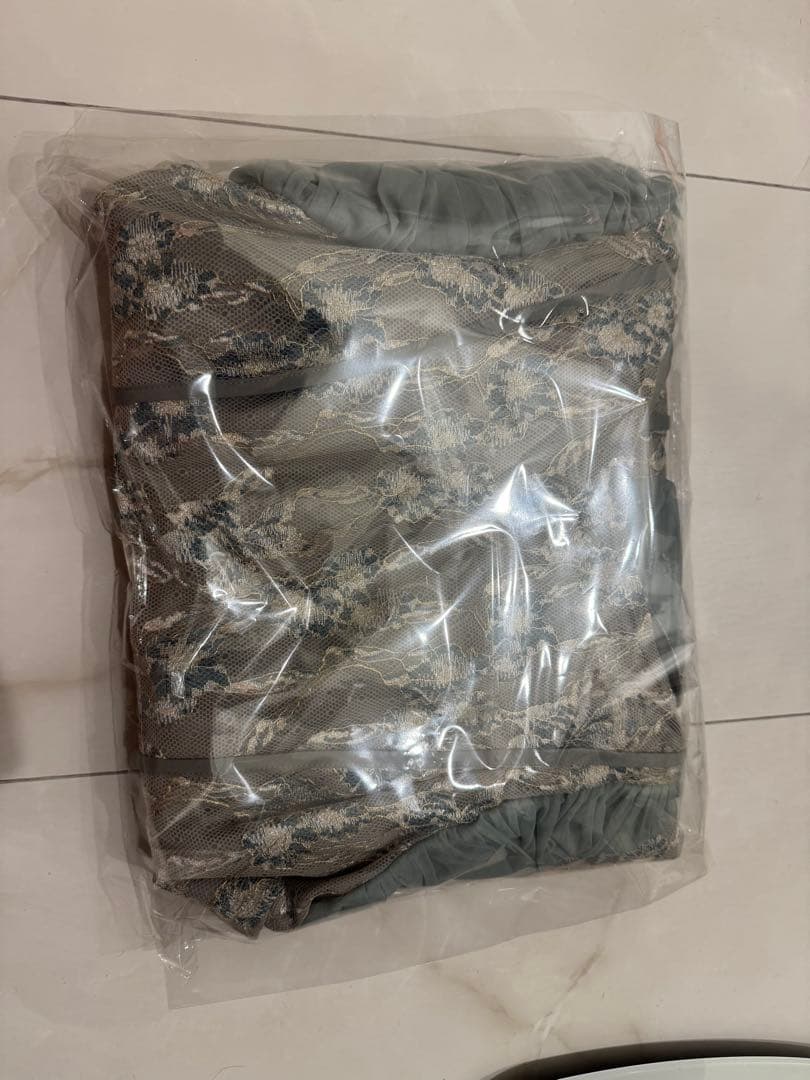 Dorry Doll ドリードール エアリースリーブドレス ロングドレス ブルー