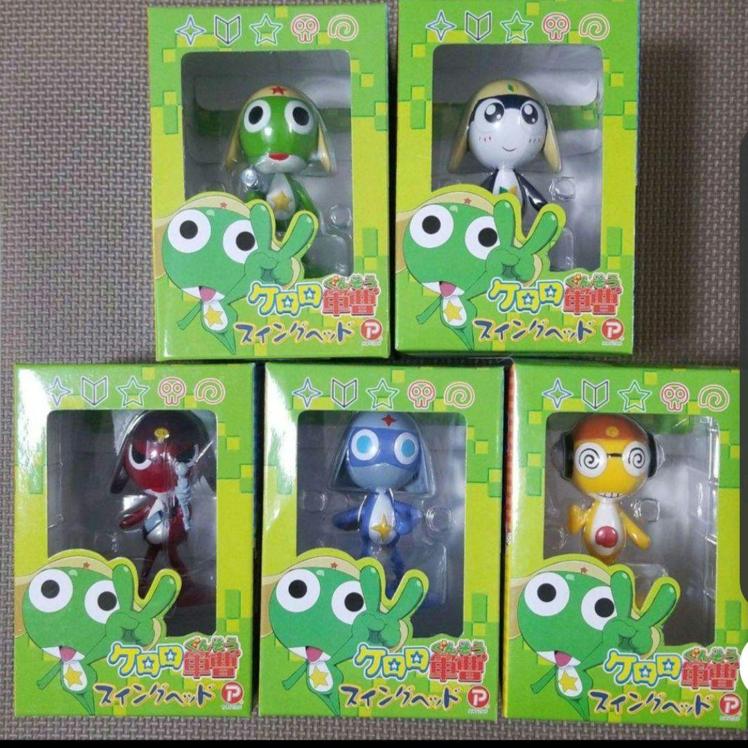 ケロロ軍曹　スイングヘッド　5体セット