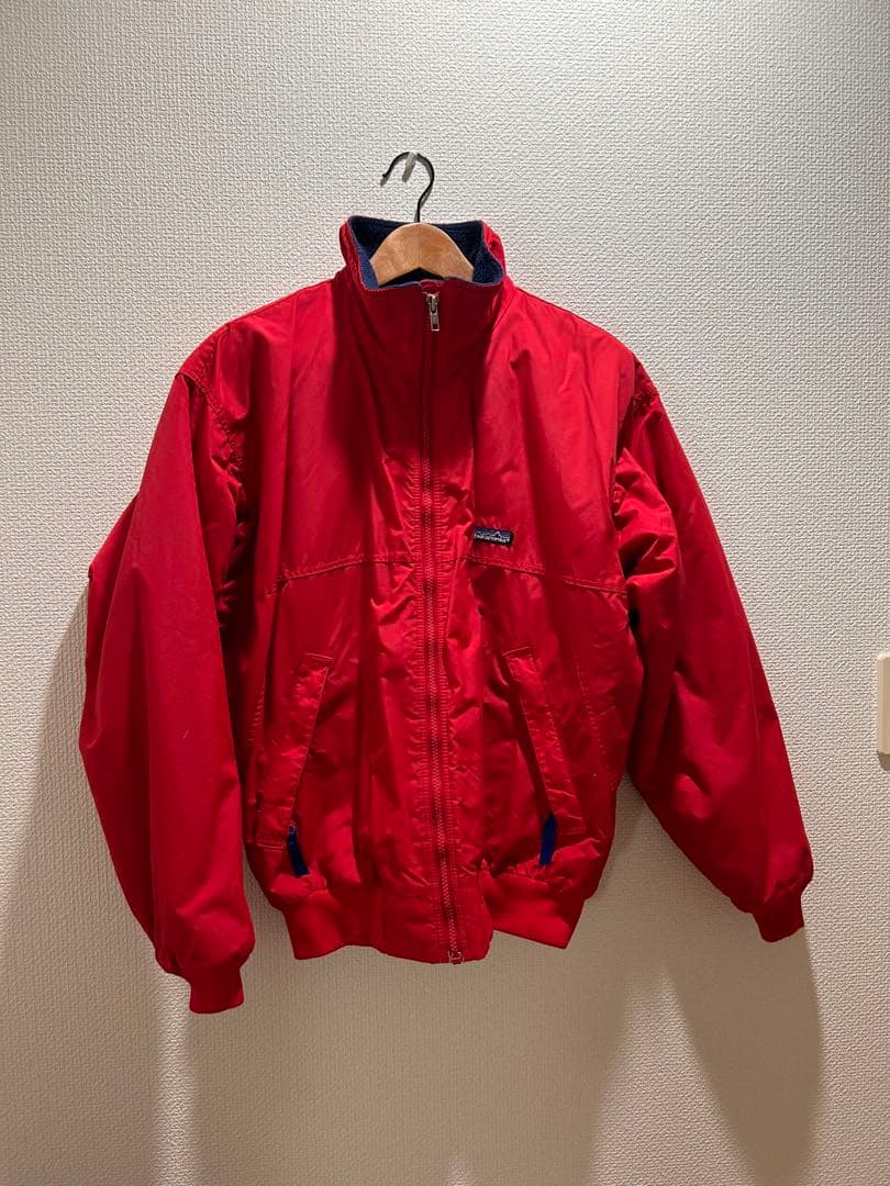 パタゴニア シェルドシンチラ 2010 レッド M USA ベスト フリース