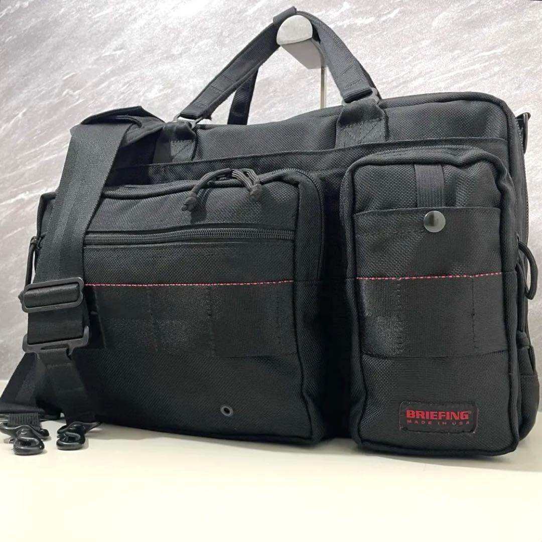 美品✨BRIEFING ブリーフィング NEO B4 LINER 2way 黒