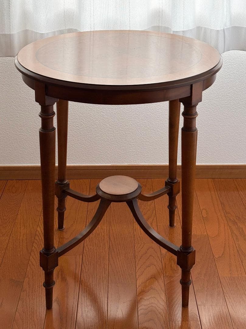 【特価】イタリア medea サイドテーブル ラウンド 丸 花台 飾り台