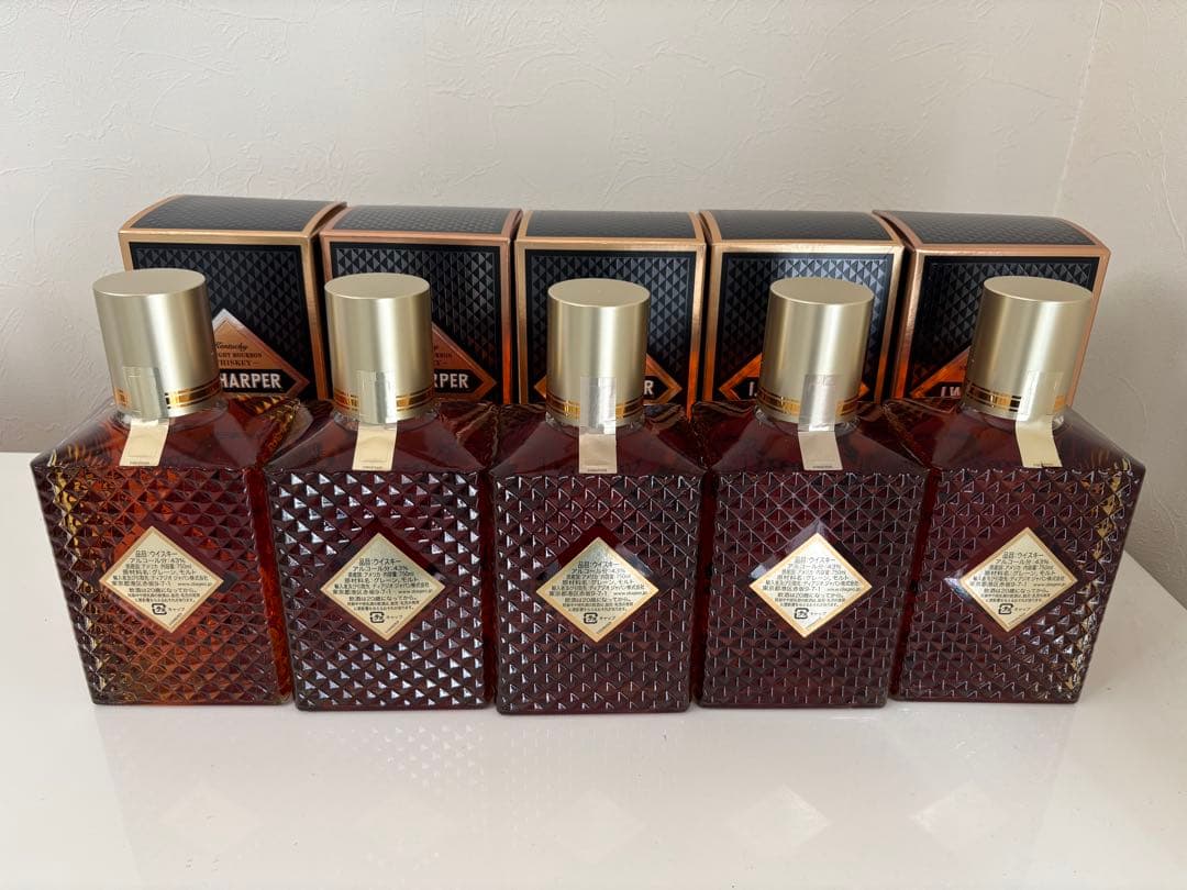 I.W. HARPER 12年ウイスキー 5本セット