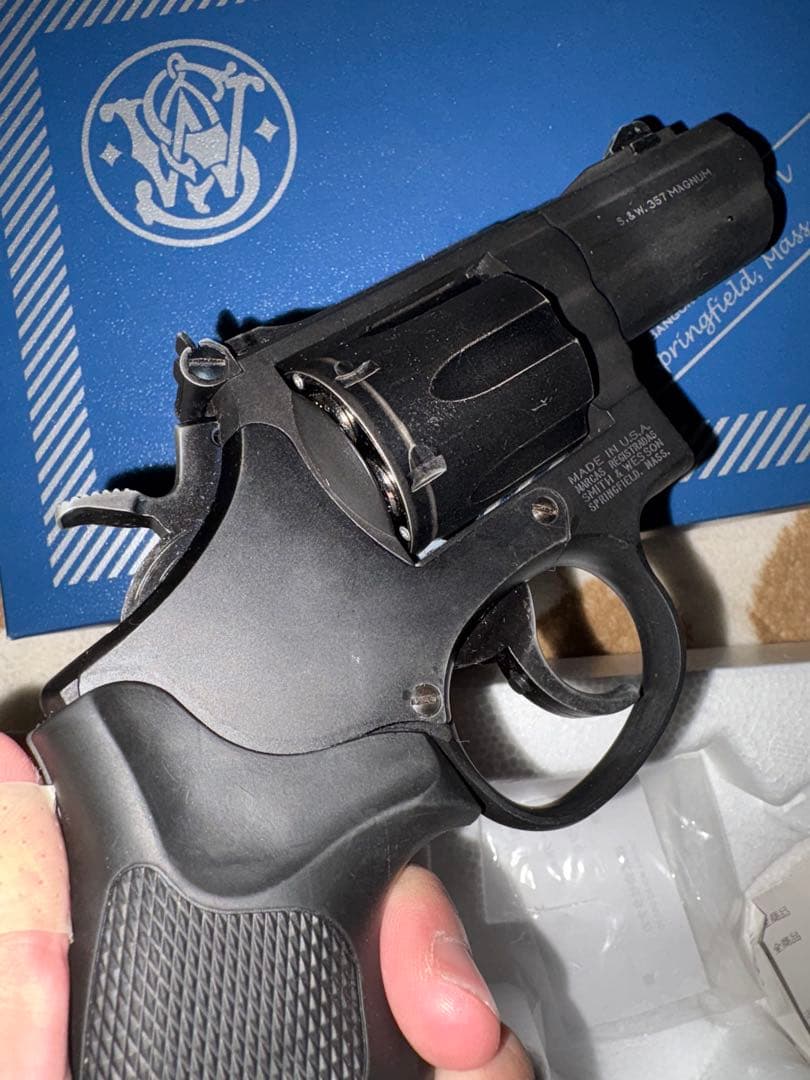 タナカ　S&W M19 PC 3inch “K-Comp” HW Ver.3