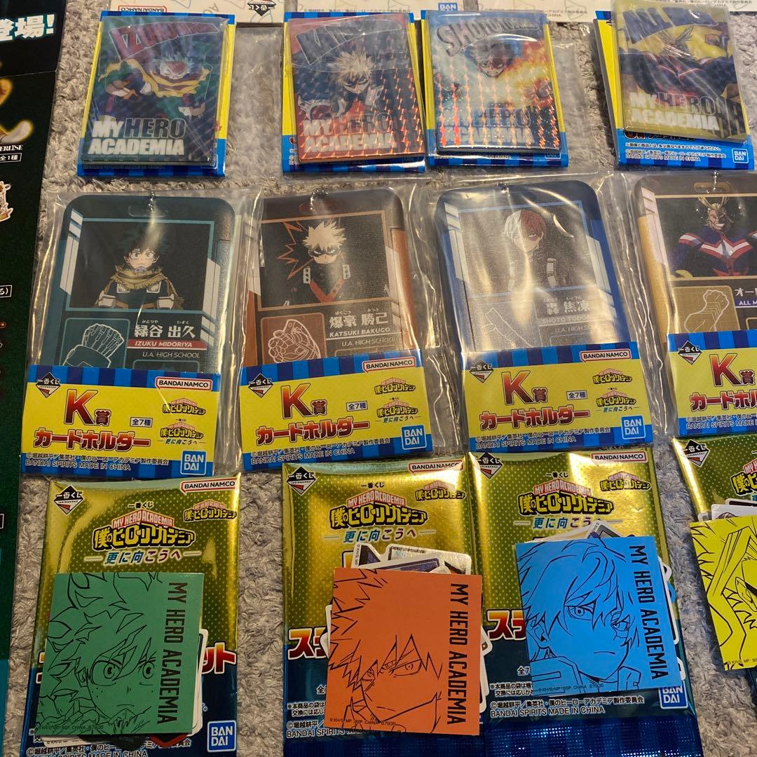 【ヒロアカ】一番くじ 更に向こうへ フィギュアフルコンプセット　他下位賞35品