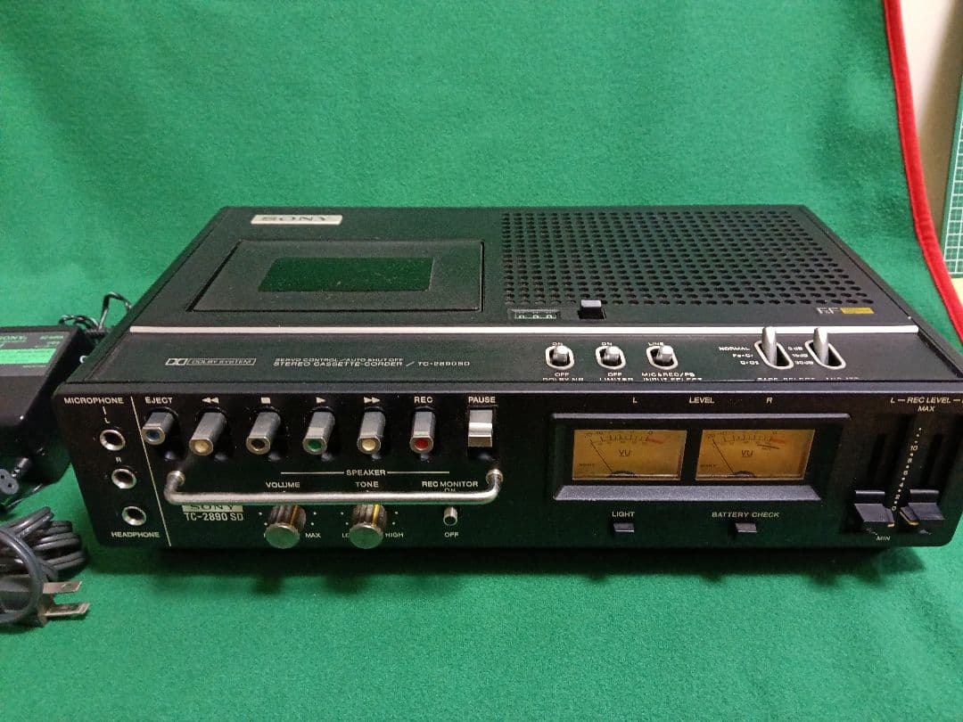 Sony TC-2890 SD カセットプレーヤー ジャンク品