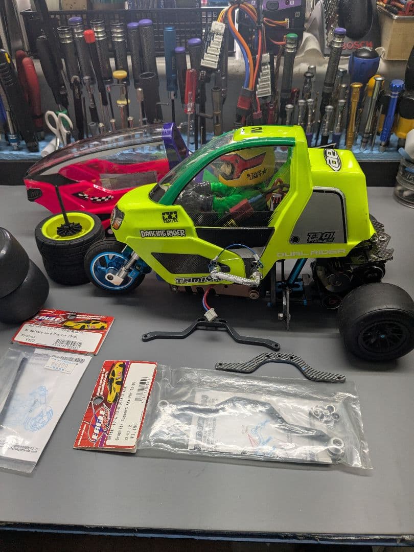 タミヤ　ダンシングライダー　フルオプション仕様