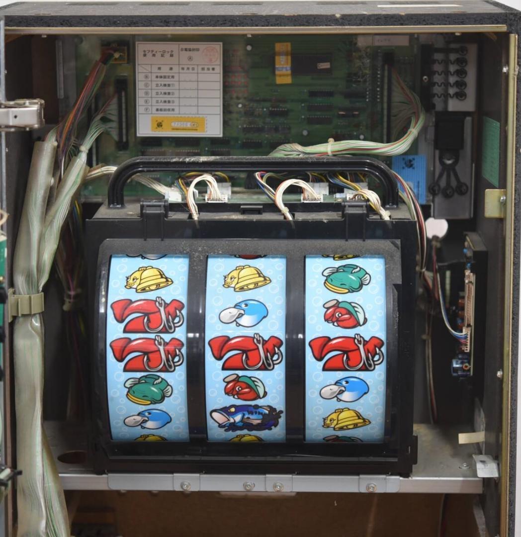 【パチスロ実機】メーシー★イレグイ IRE-GUI【不要機付】４号機・レア