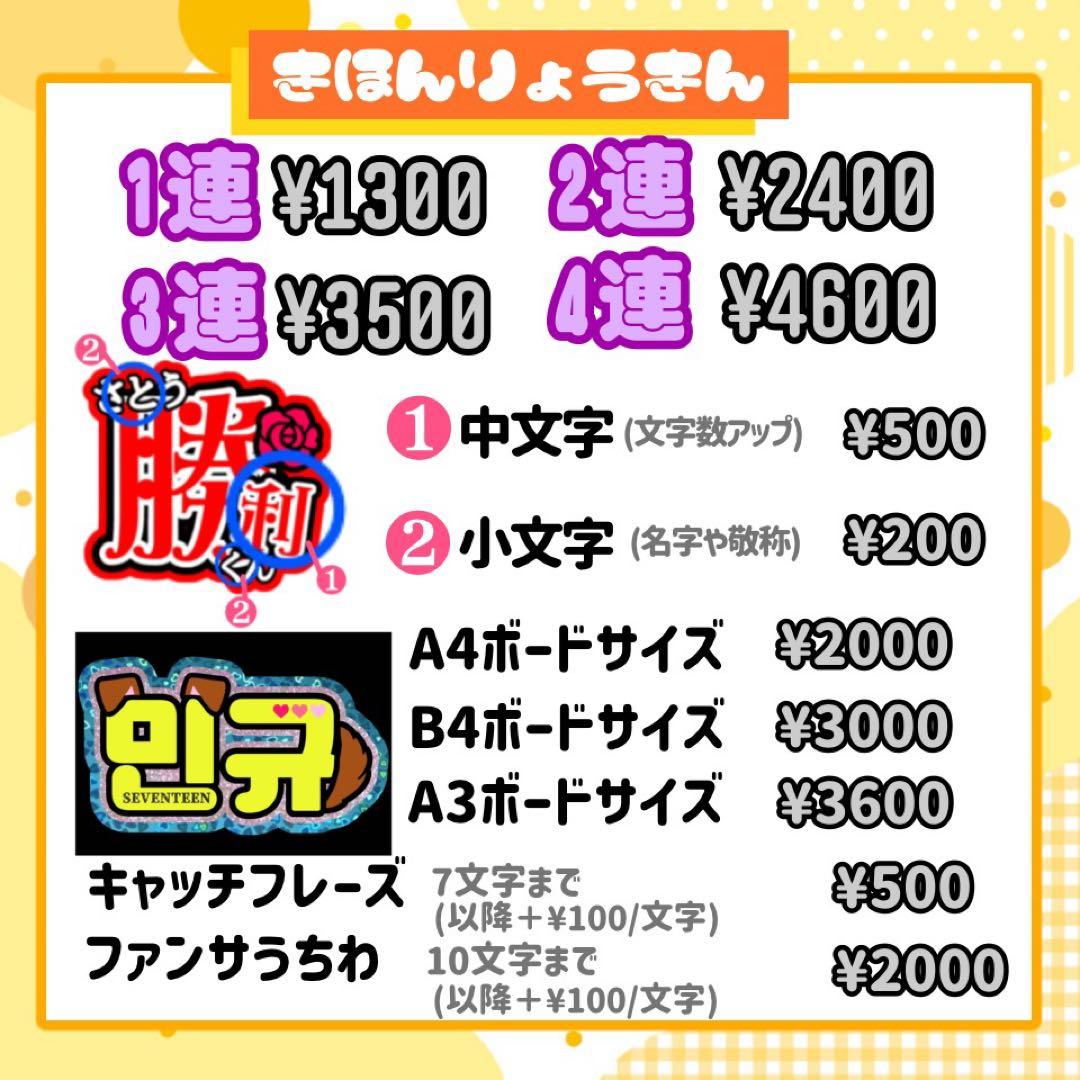 【11/19発】♡様 うちわ文字 連結 折りたたみ オーダー 団扇屋さん ボード