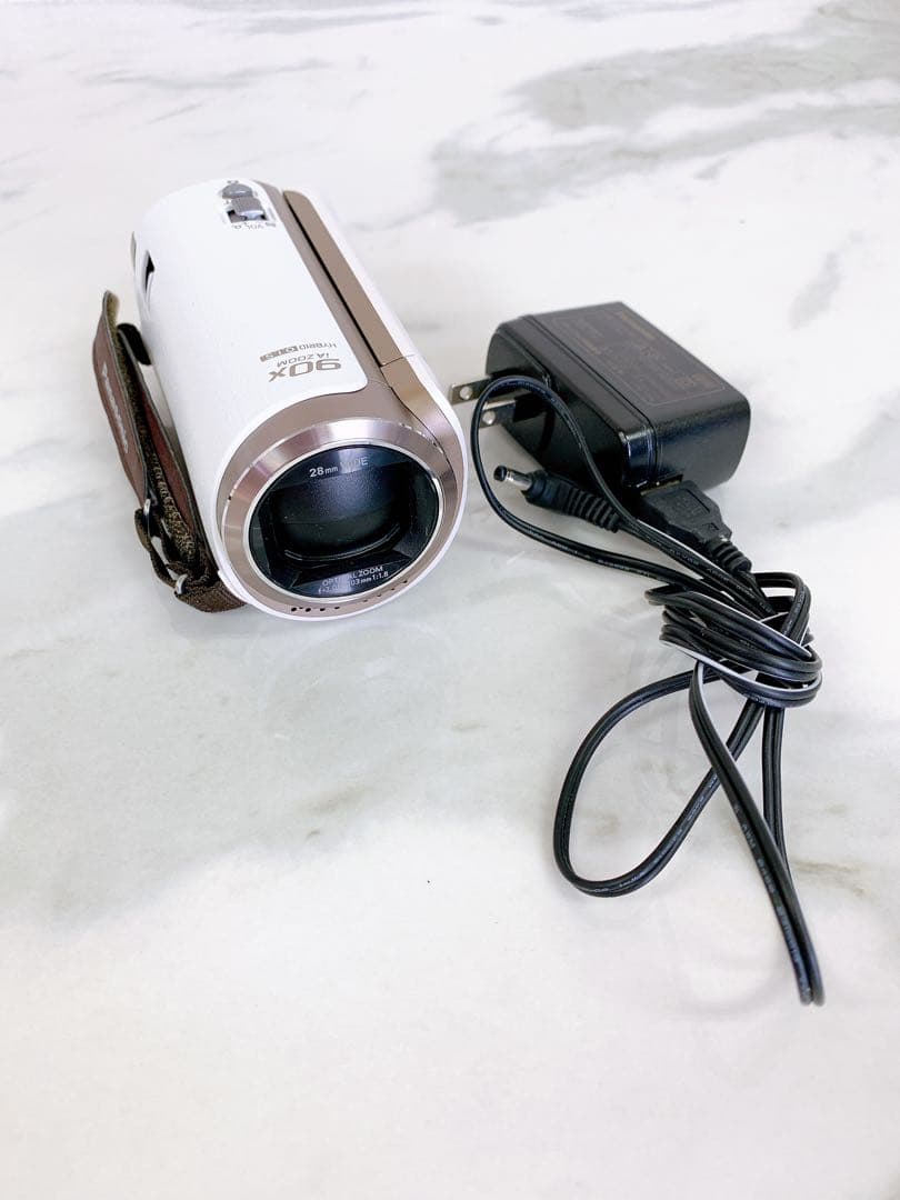 ＋Panasonic デジタルビデオカメラ HC-W580M ホワイト