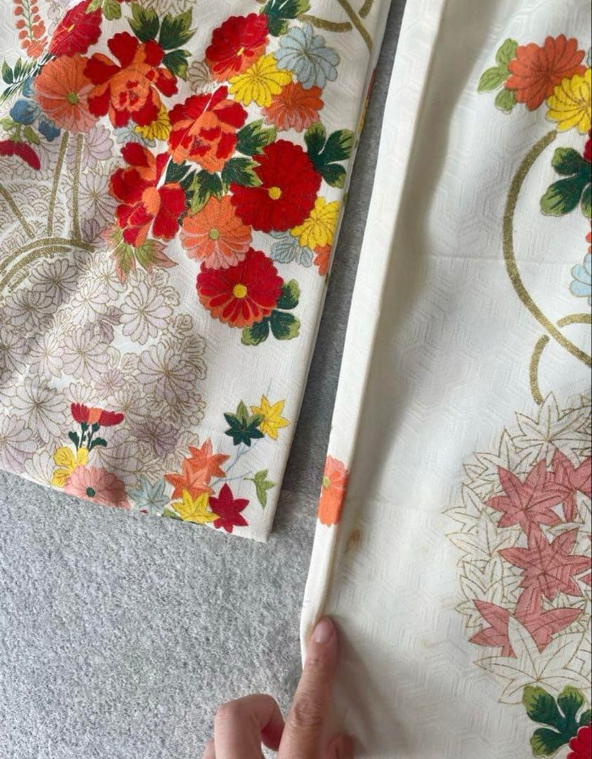 七五三7歳　着物　アンティーク　骨董品　ヴィンテージ　古典柄