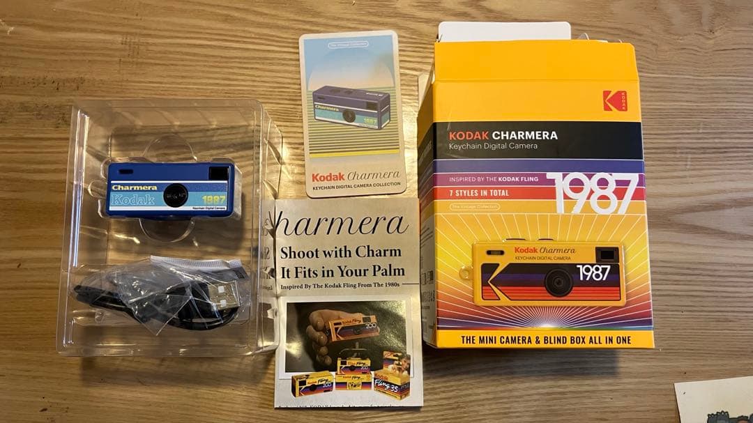 Kodak charmera/コダック　チャーメラ　ブルー　チャルメラ