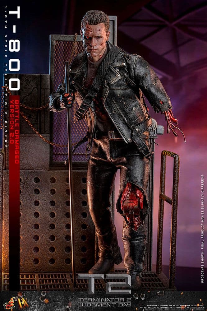 ムービー・マスターピースDX 1/6 T-800 ダメージ ver.2.0