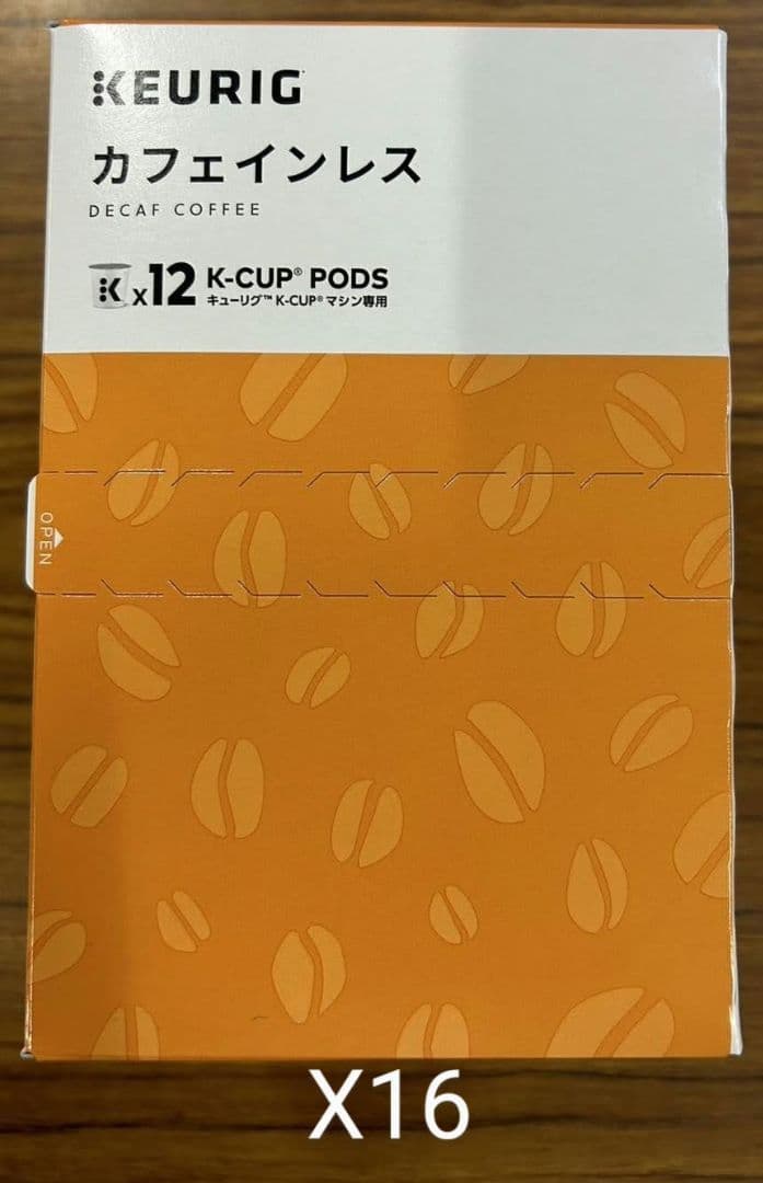 超お得商品～キューリグkカップ　カフェインレス　16箱セット