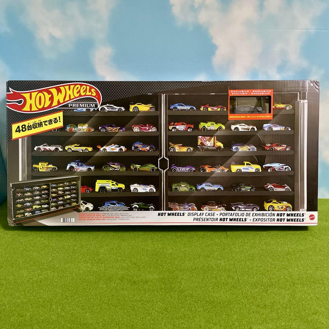 ホットウィール プレミアム ディスプレイケース　新品　未開封　ミニカー付き