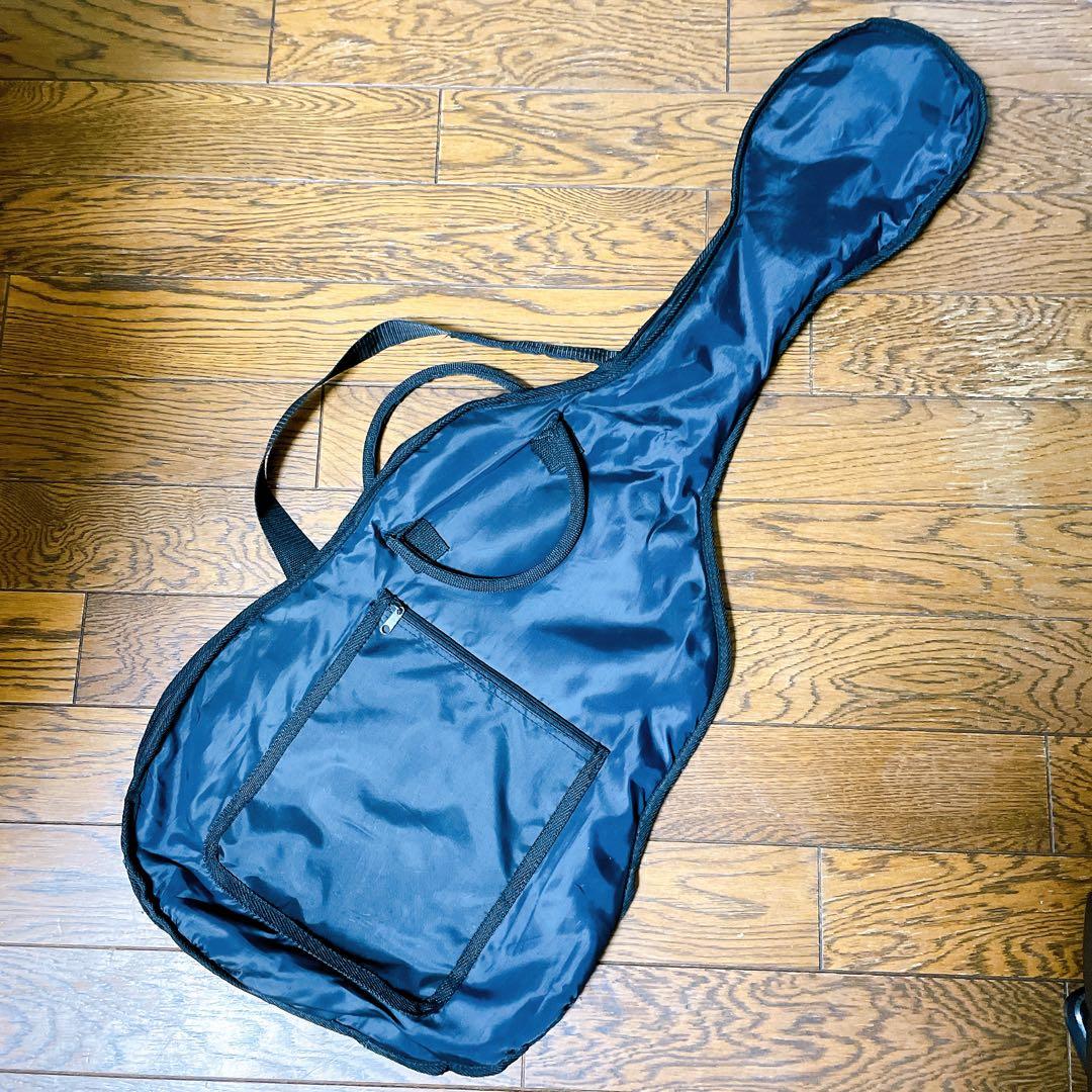 BUSKER'S 黒　赤　ストラトタイプ　エレキギター