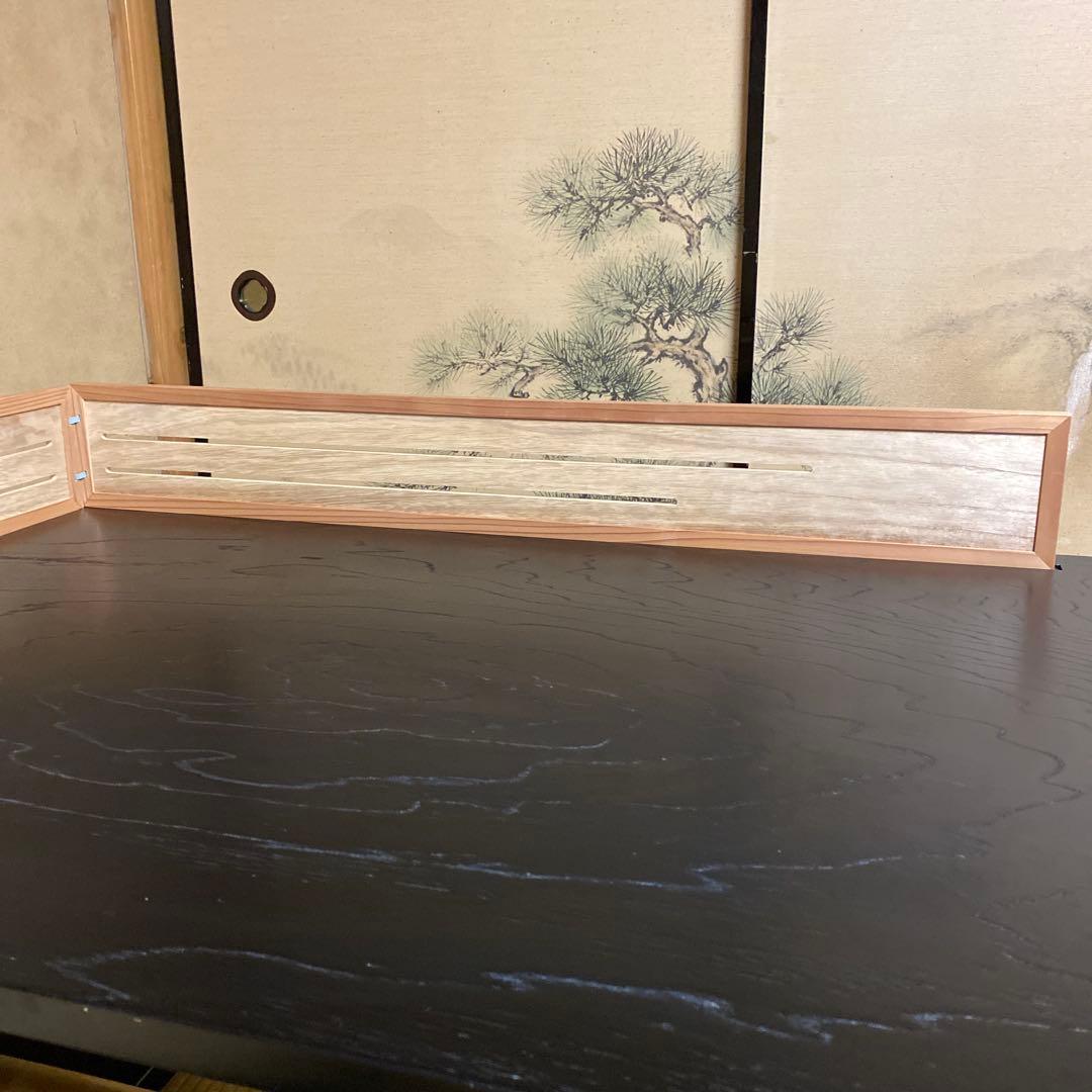 茶道具 立礼棚（りゅうれいだな） 点茶盤 掻合塗 表用セット