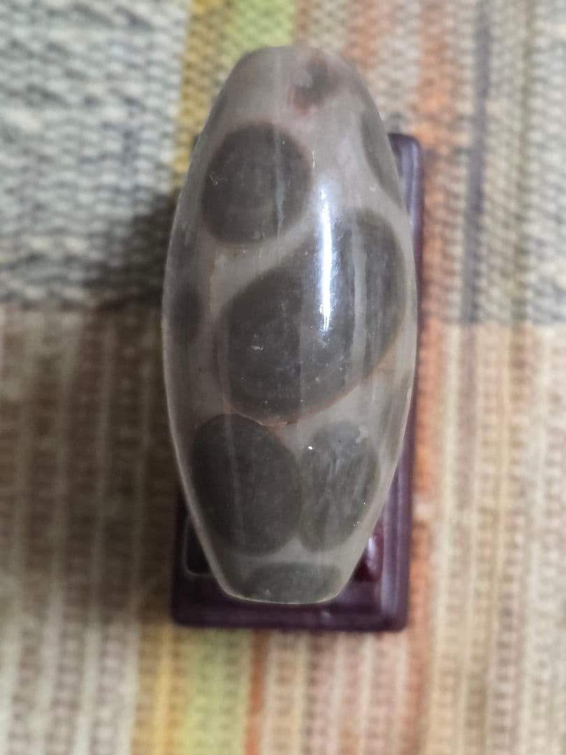 886　天珠　希少　釈迦偉伝　水晶質瑪瑙　西蔵　金剛　仏舎利！