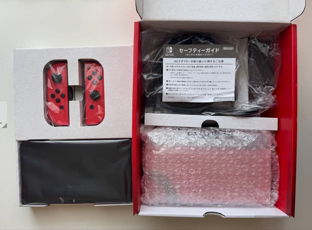 12/16まで値下げ!ニンテンドースイッチ有機ELマリオレッド&リングフィット