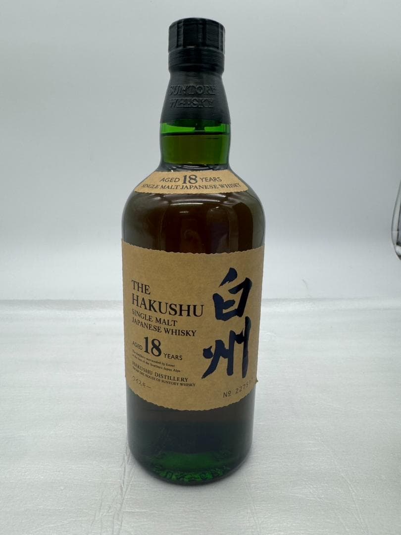 Suntory 白州 18年 シングルモルトウイスキー 700ml