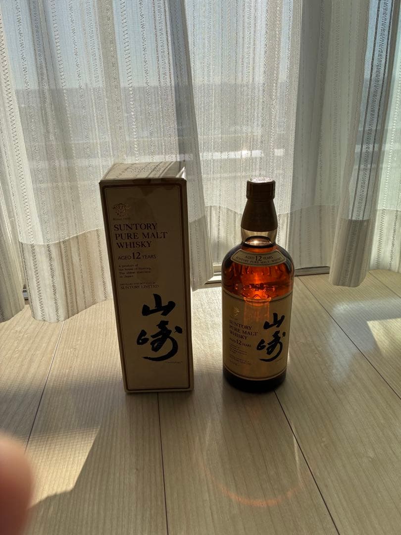 山崎 12年（1990年物） ピュアモルトウイスキー 750ml 未開封品