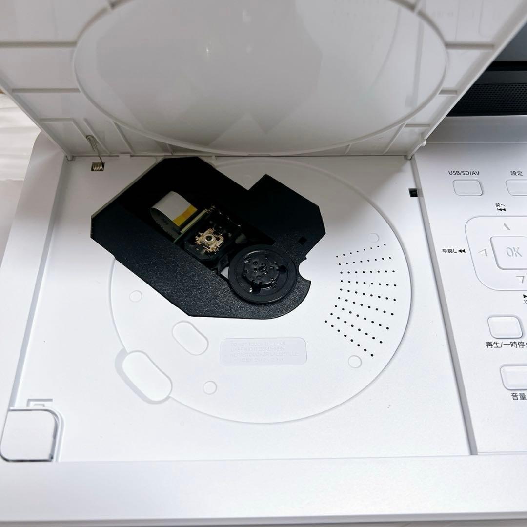 ポータブルDVDプレーヤー 12.5型/10.5インチType-C急速充電