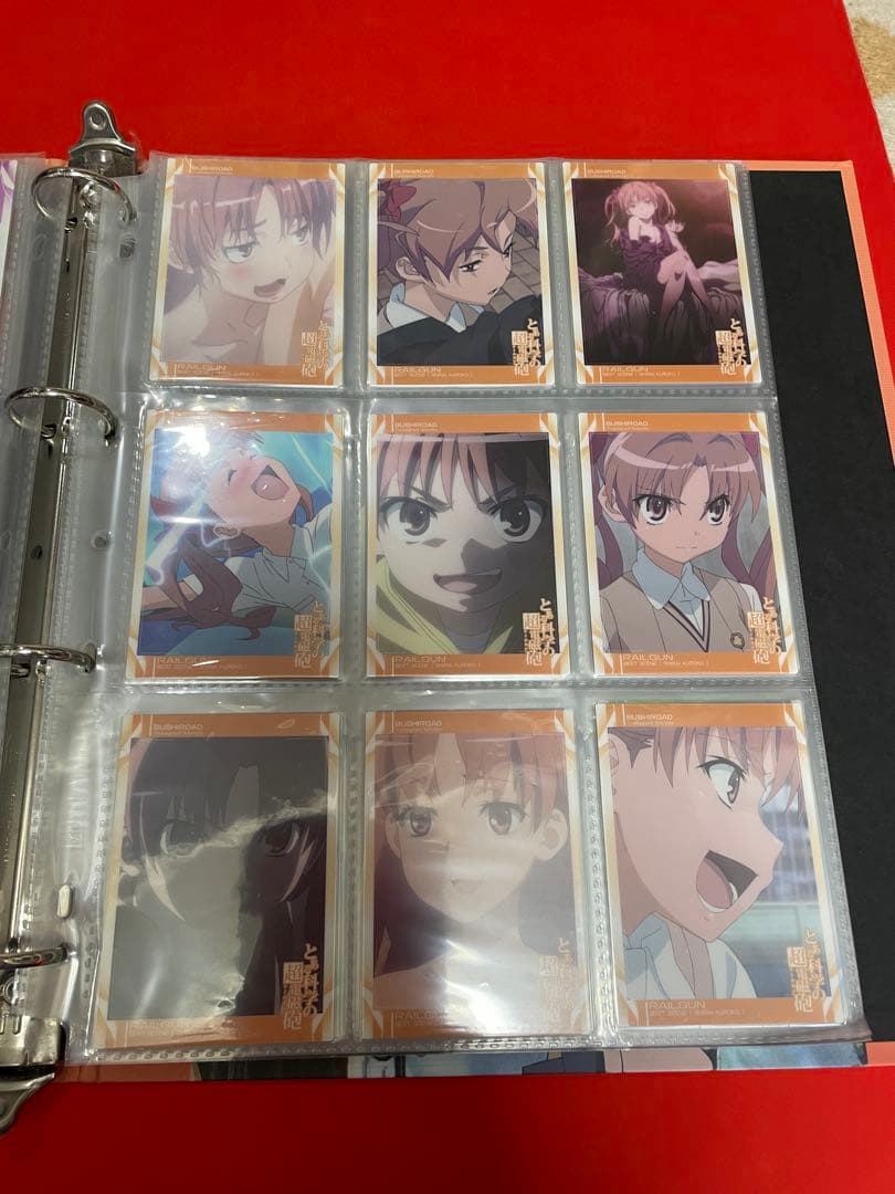 とある科学の超電磁砲 ブシロード トレーディングカード セミコンプ バインダー付