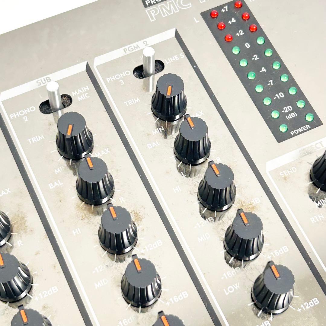 希少動作品 Vestax 3ch DJミキサー PMC-17A ベスタクス