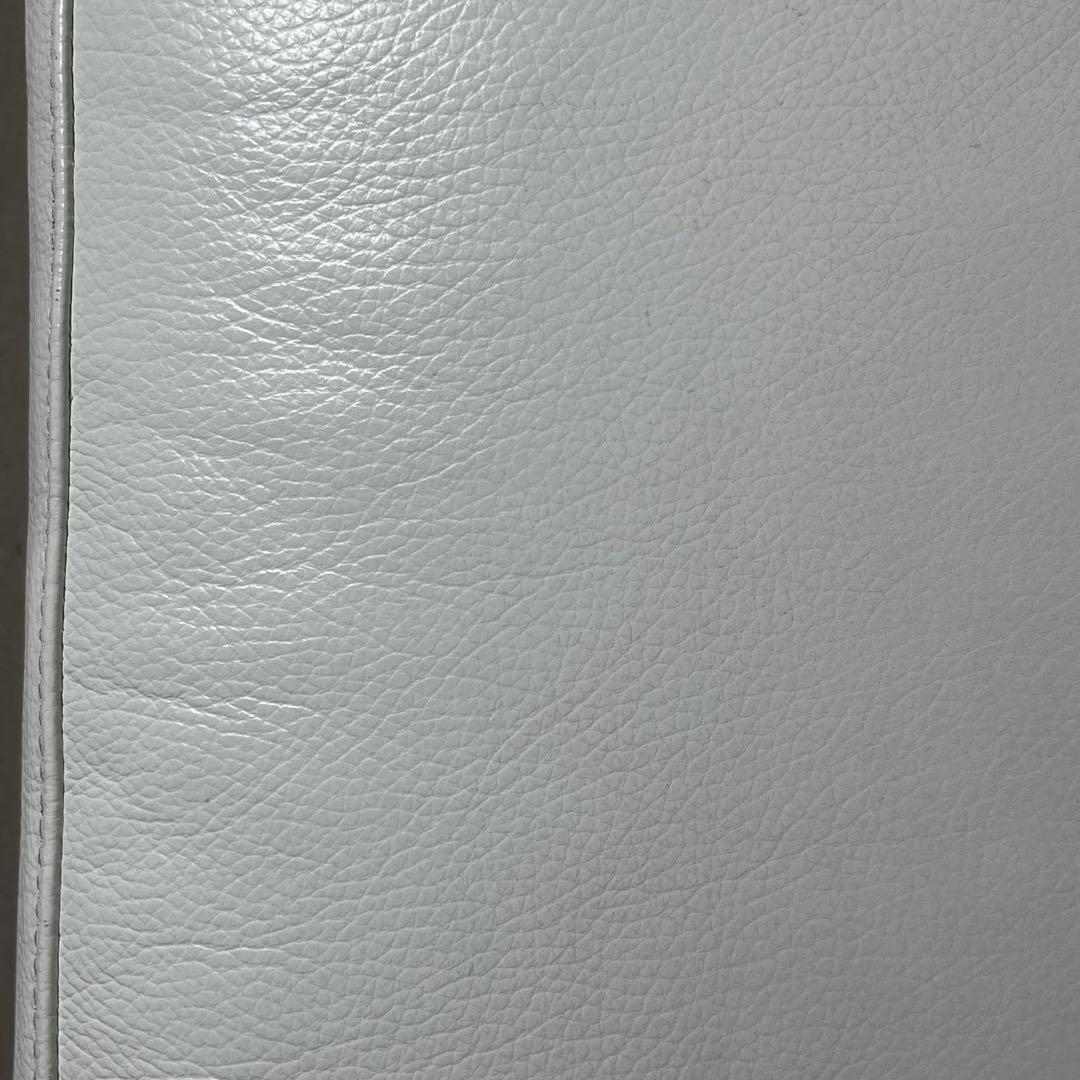 eilersen アイラーセン スツール オットマン レザー 本革 ホワイト 白