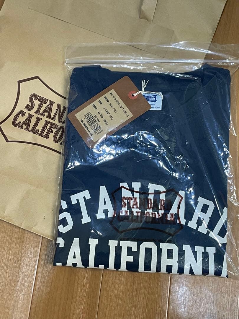 新品未開封品　スタンダードカリフォルニア US Cotton Logo Tシャツ