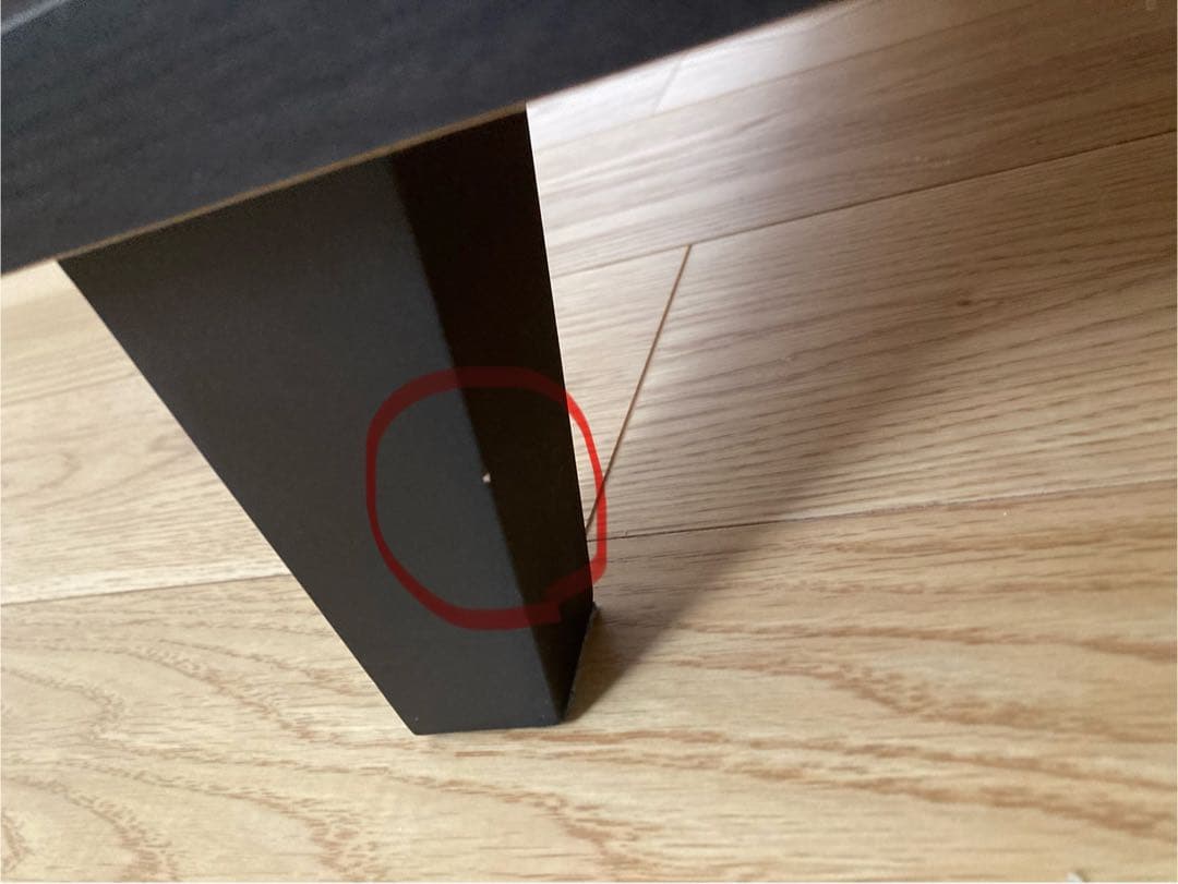 ニトリ　テレビ台(ローボードランダム140 LB DBR)