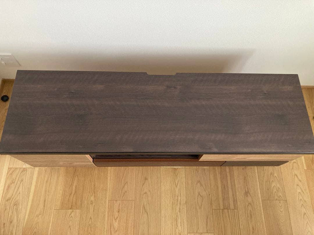 ニトリ　テレビ台(ローボードランダム140 LB DBR)