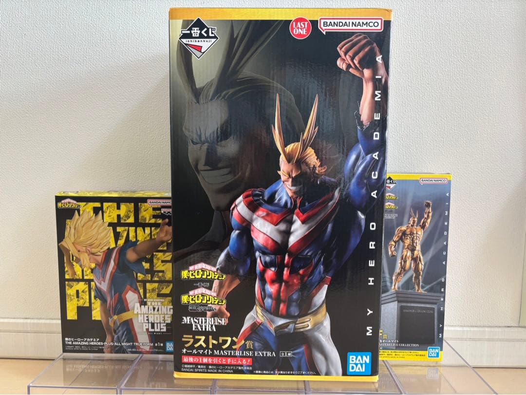 僕のヒーローアカデミア オールマイト フィギュア　3体セット
