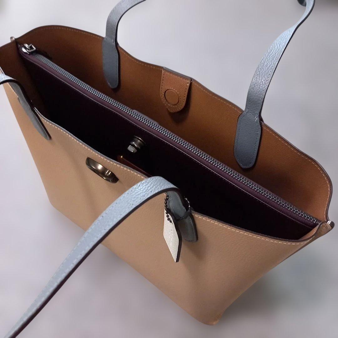 【美品】コーチCOACHバッグ　コーチショルダーバッグ　コーチトートバッグ　本革