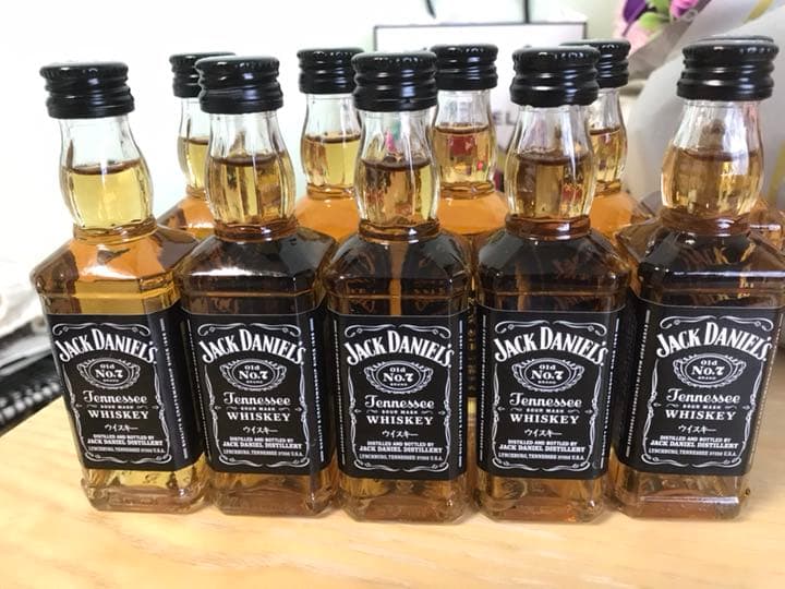 ジャックダニエル☆ミニボトル50ml(10本)