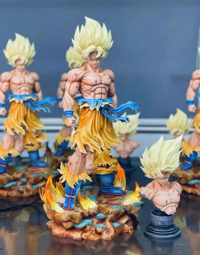 ドラゴンボール 孫悟空 ガレキ ガレージキット スタチューX②⑧①