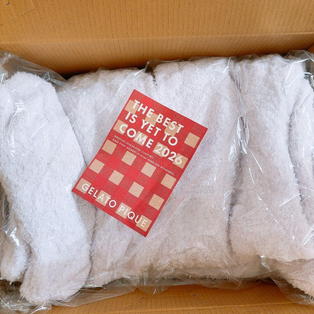 パ*ア様 【完売品】ジェラートピケ 福袋2026 モコモコ三点セット