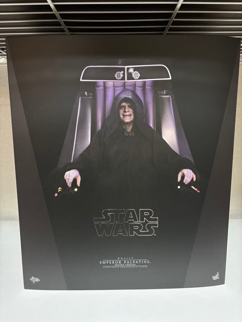 ホットトイズ スターウォーズ パルパティーン 皇帝 1/6 フィギュア