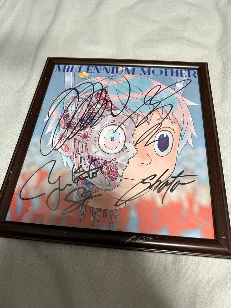 Mili MILLENNIUM MOTHER 直筆サイン入り色紙