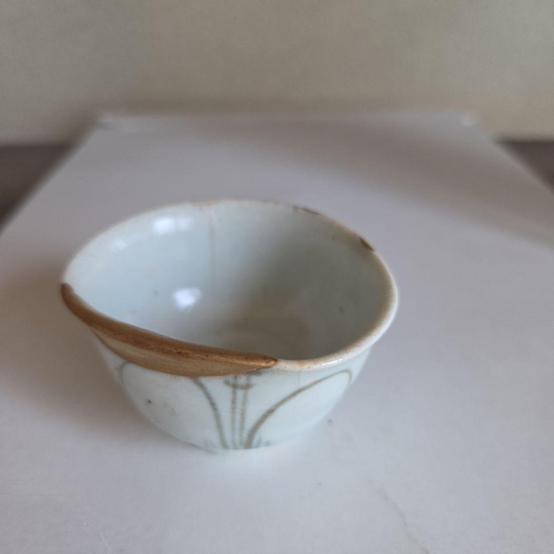 初期伊万里秋草文盃