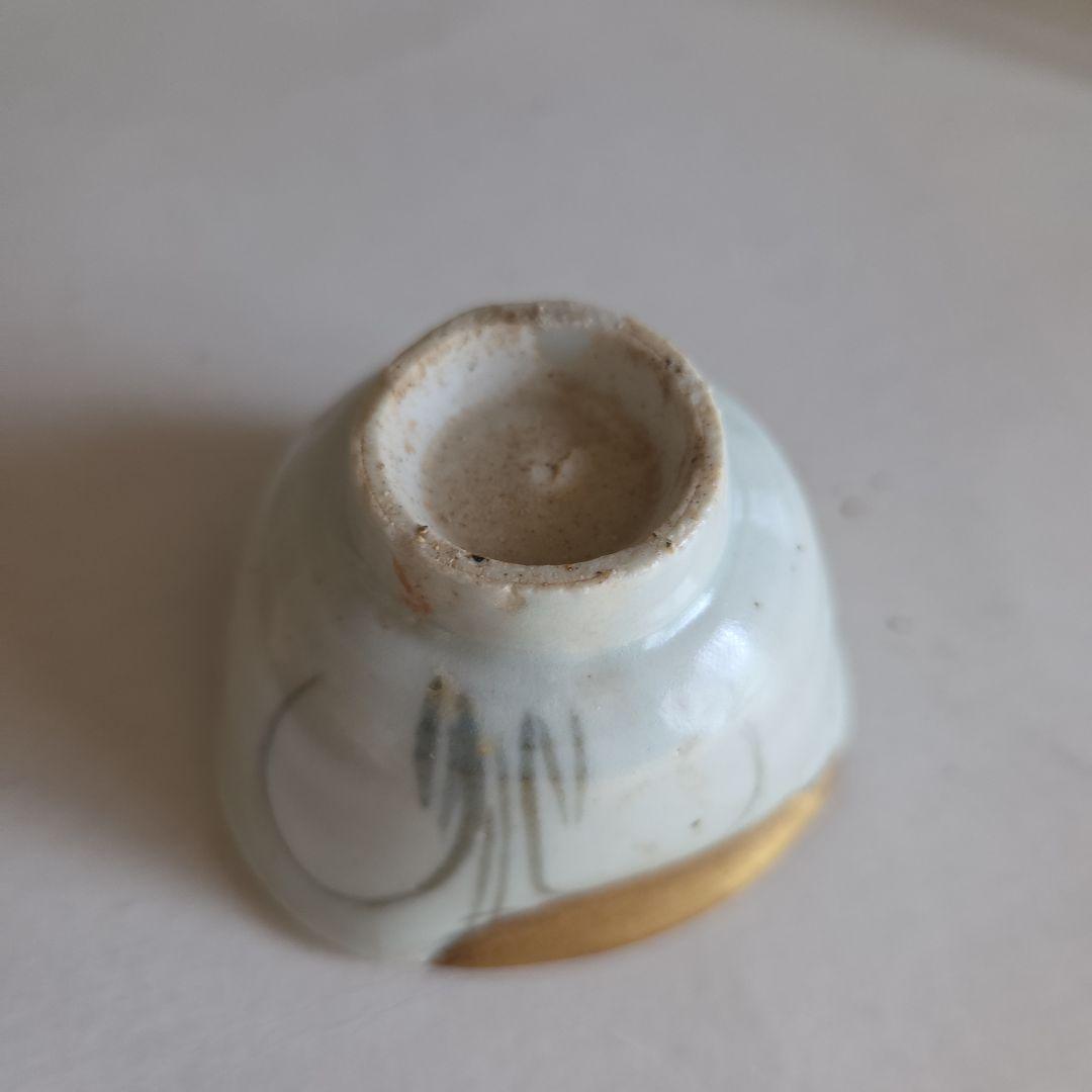 初期伊万里秋草文盃