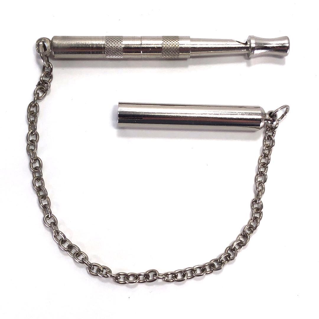 【美品】エルメス／犬笛 レザーケース ＆ ホイッスル