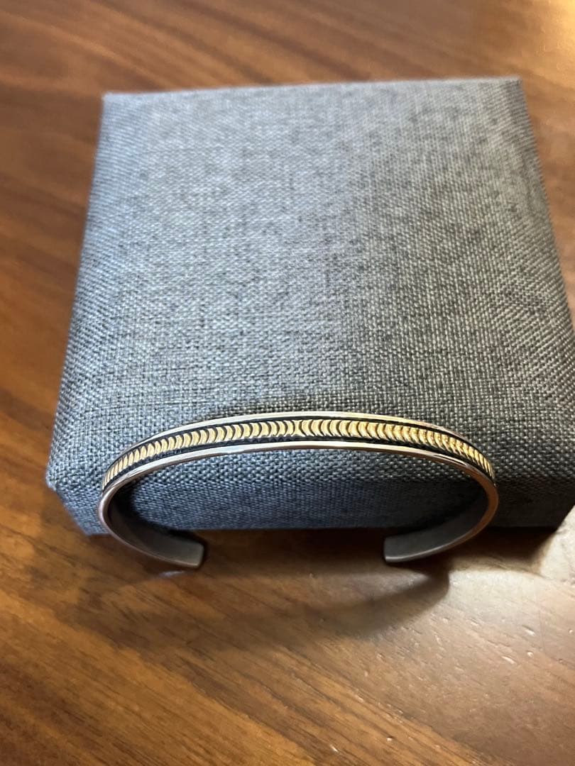 希少 Lサイズ ブルースモーガン 14k バングル 手首周り18〜18.5cm