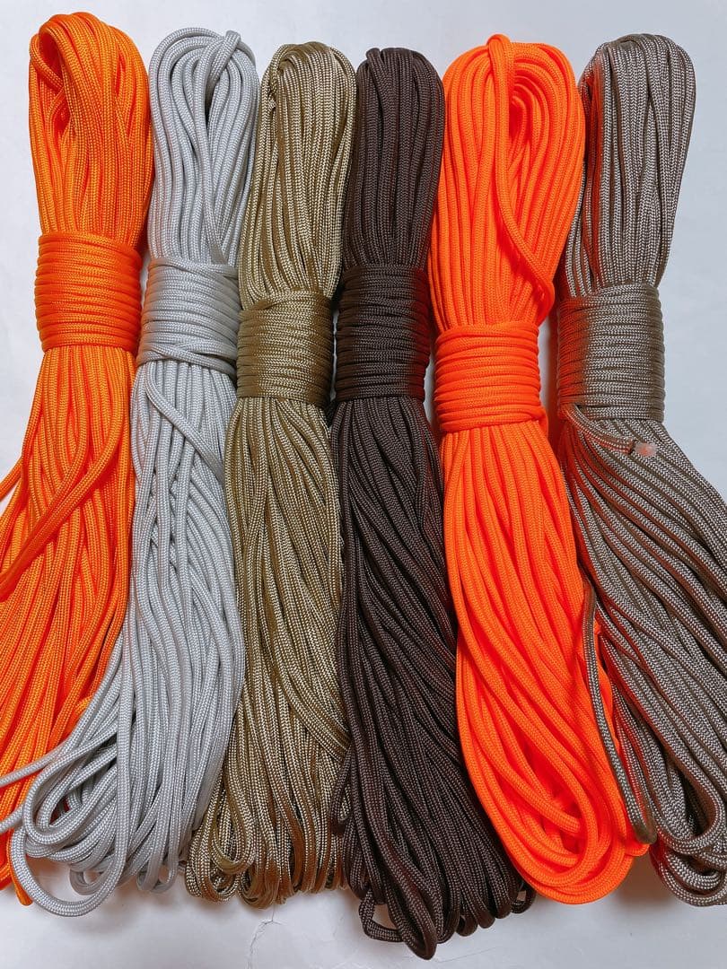 To1027kページ✿３０mパラコード✿６本