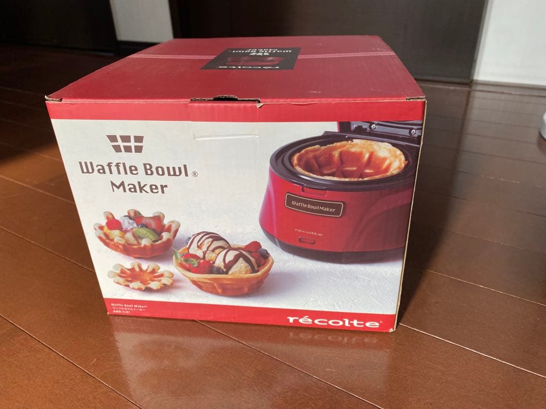レコルト Waffle Bowl Maker RWB-1
